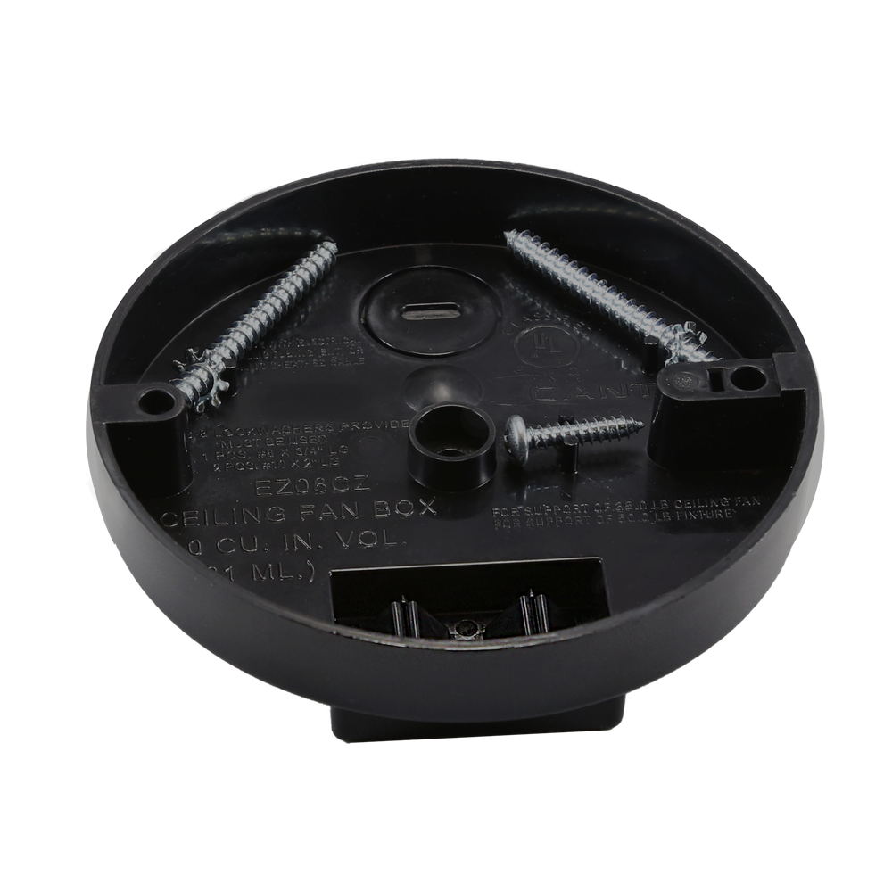 CANTEX 8 cu. in. EZ BOX Shallow New Work Residential Ceiling Fan