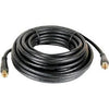 25-Ft. Black RG6 Coaxial Cable With F Connectors
