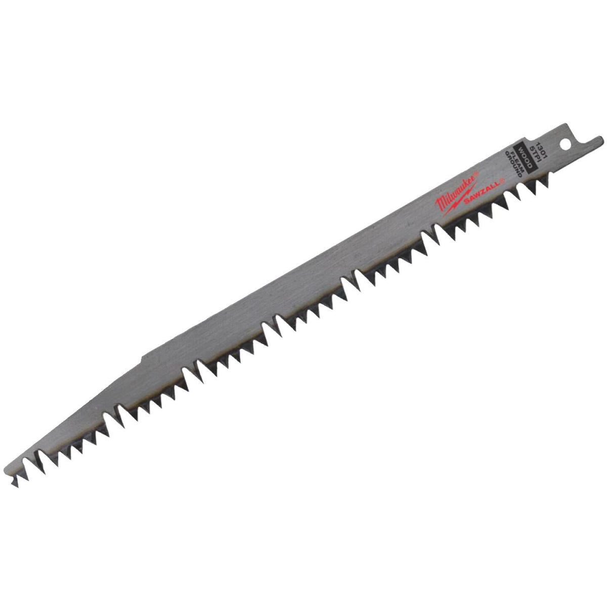 Milwaukee Sawzall 9 In. 5 TPI Wood Pruning Reciprocating Saw Blade