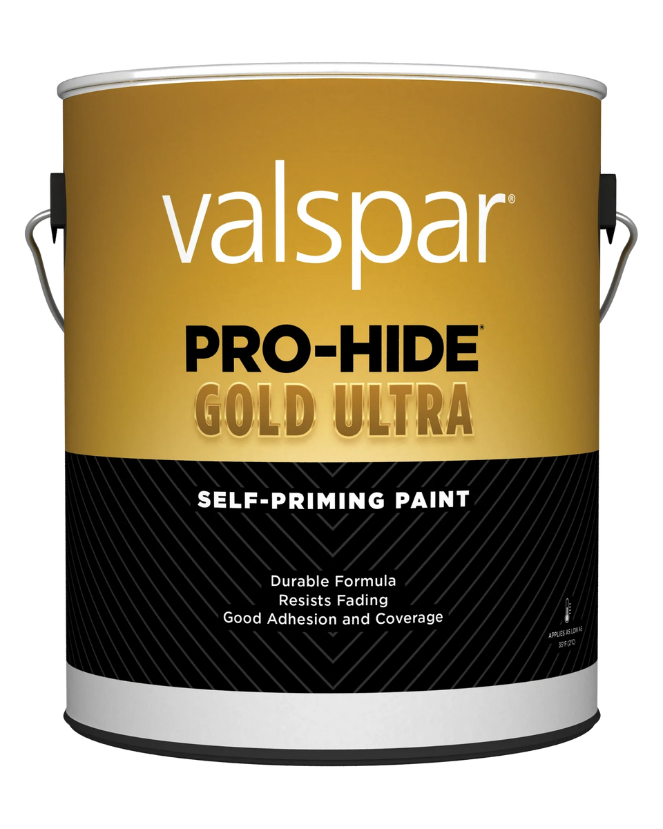 Valspar® Pro Hide® Gold Ultra Exterior Self Priming Paint Semi Gloss 1 Gallon Pastel Base