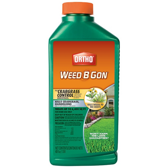 ORTHO WEED-B-GON MAX + CRABGRASS CONTROL CONCENTRATE (40 oz)