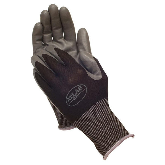 Bellingham Nitrile Tough Gloves (Black Large)