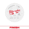 Milwaukee® 6-1/2” 40T Finish Track Saw Blade