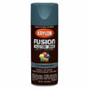 Fusion All-In-One Spray Paint + Primer, Satin Peacock Blue, 12-oz.