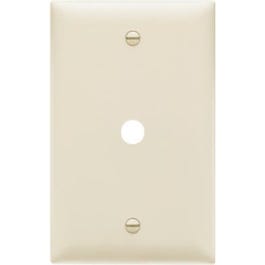 Wall Plate, Telephone Hole, Almond Nylon