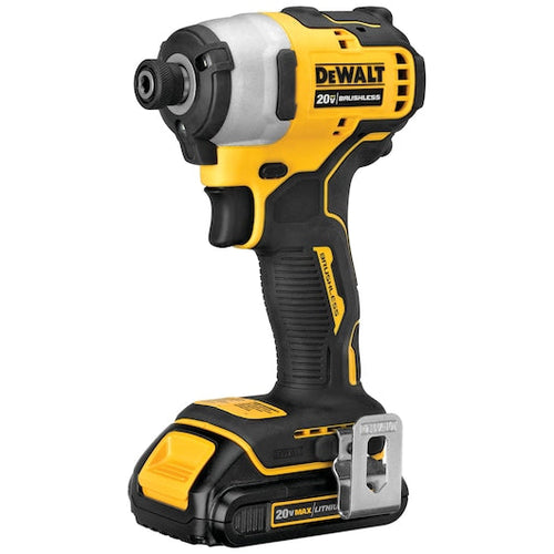 Dewalt ATOMIC™ 20V MAX* Brushless Cordless Compact 1/4 in. Impact Driver Kit (1/4 in. Impact Driver Kit - DCF809C2)