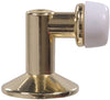 BRASS PLATED FLR DOOR STOP