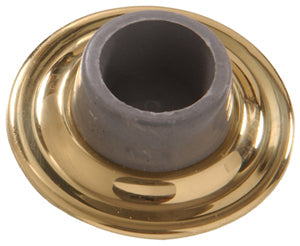 BRASS PLATED WALL DOOR STOP