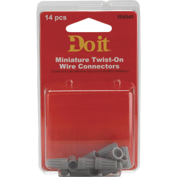 Do it Miniature Gray 22 AWG to 16 AWG Wire Connector (14-Pack)