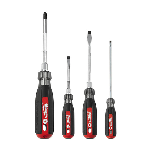 4Pc Cushion Grip Screwdriver Kit