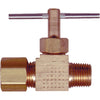 Do it 1/8 In. MIP x 1/4 In.OD Brass Straight Tap Valve