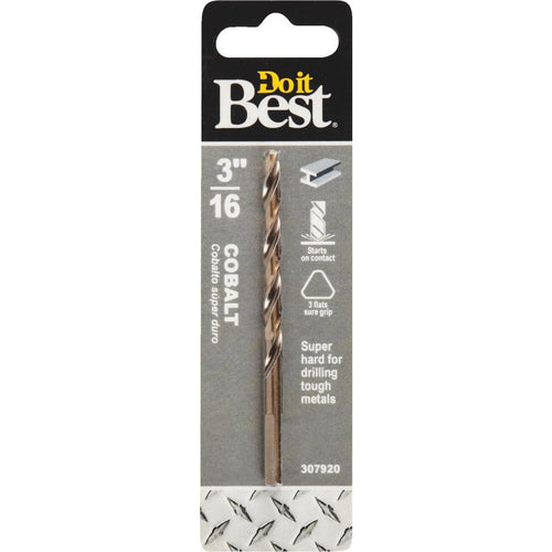 Do it Best 3/16 In. Cobalt Drill Bit