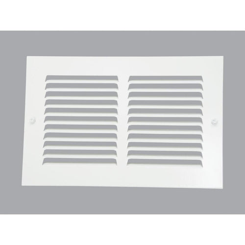 Home Impressions 6 In. x 10 In. Stamped Steel Return Air Grille