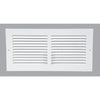 Home Impressions 6 In. x 14 In. Stamped Steel Return Air Grille