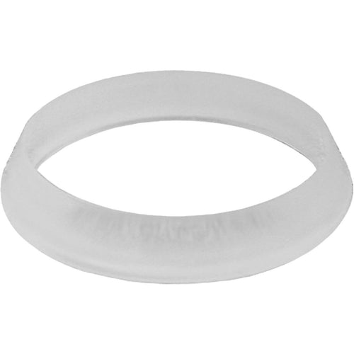 Jones Stephens 1-1/2 In. x 1-1/2 In. White Polyethylene Slip Joint Washer (100 Pack)