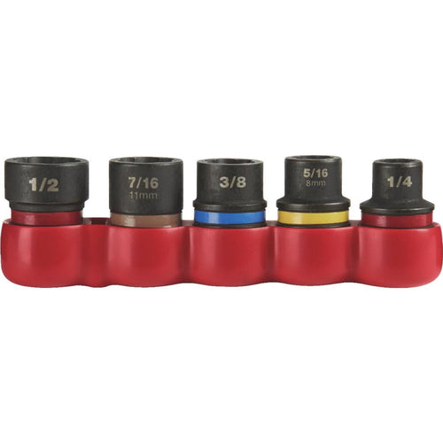 Milwaukee Shockwave 6-Piece Impact Duty Bolt Extractor Set