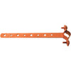Oatey 1 In. x 6 In. Copper-Coated Pipe Hanger Strap
