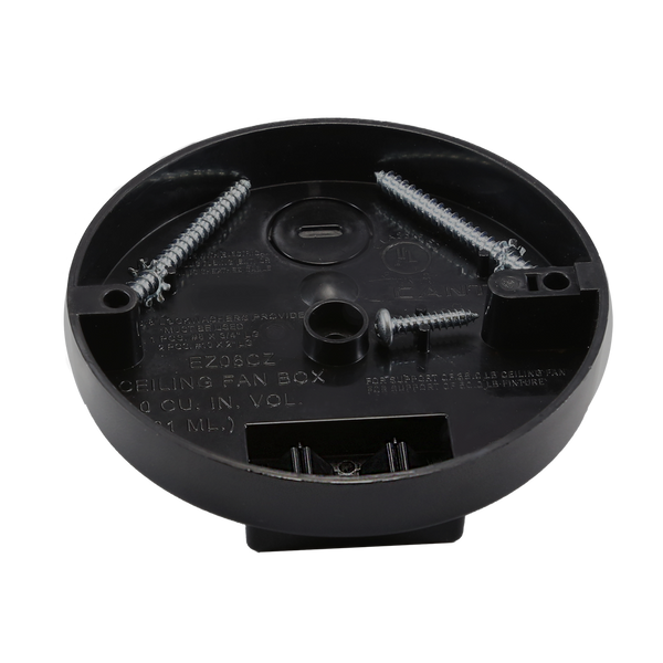 CANTEX 8 cu. in. EZ BOX Shallow New Work Residential Ceiling Fan