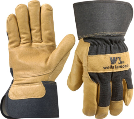 MEDIUM BLACK/TAN L EATHERPALM