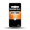 Duracell 301/386 Silver Oxide Button Battery