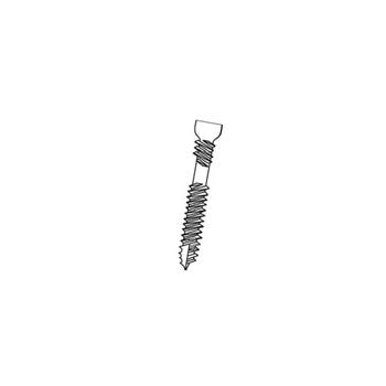 GRK Fasteners 15083 Composite Screw, Reverse Thread 8 x 3-1/8 inch