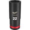 SHOCKWAVE™ Impact Duty™ 1/2 Drive 22MM Deep 6 Point Socket