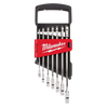 Milwaukee 7pc Ratcheting Combination Wrench Set - Metric