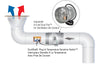 Suncourt Inductor® 6 Axial In-Line Booster Duct Fan