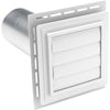 Ply Gem 7 x 7 White Vinyl Utility Vents