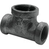 Southland 1-1/4 In. A x 1-1/4 In. B x 1 In. C Malleable Black Iron Reducing Tee