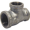 Southland 1-1/4 In. x 1-1/4 In. x 1 In. Malleable Iron Reducing Galvanized Tee