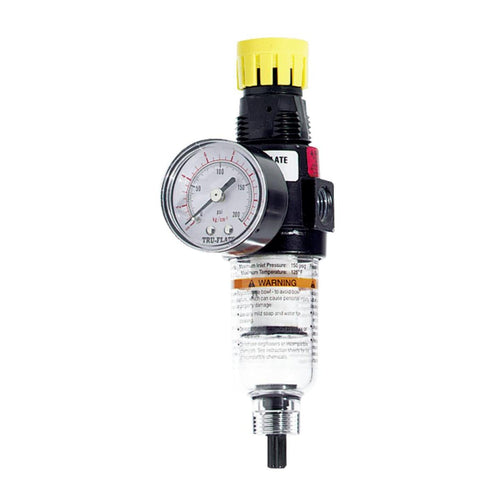 Tru-Flate 1/4 In. FNPT 150 PSI Mini Pressure Regulator