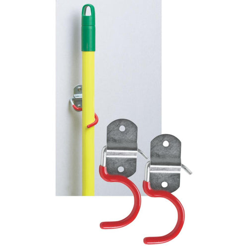 Wall Mount Vinyl Coated Storage Handle Hook