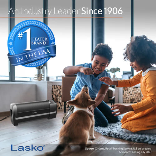 Lasko RL12720 Low-Profile Space Heater with Electronic Display