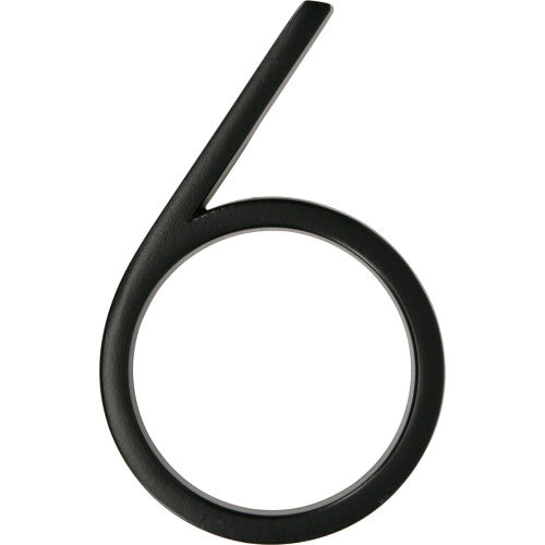 Hillman Distinctions Floating Mount House Number Black