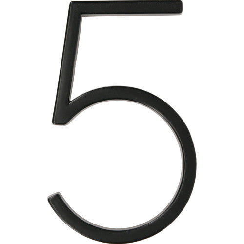 Hillman Distinctions Floating Mount House Number 5 Black