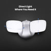 Feit Electric 28W Daylight (5000K) Dusk to Dawn Photocell Sensor Outdoor Integrated LED Security Dual Head Flood Area Light