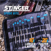 Spyder 14-Piece Assorted Woodboring Spade Bit Set Stinger™