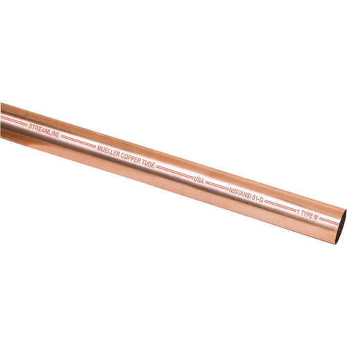 Mueller Streamline 3/4 In. ID x 10 Ft. Type L Copper Pipe
