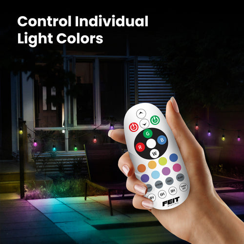 Feit Electric 24 ft. Color Changing Filament LED String Light with Remote