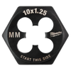 Milwaukee M4-0.70 mm 1-Inch Hex Threading Die