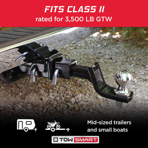 TowSmart 1/2 in. Dia Standard Bent Pin with Pin Clip