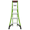 Little Giant King Kombo 2.0 Professional, 6' - ANSI Type IAA - 375 lb/170 kg Rated, Fiberglass 3-in-1 All-Access Combination Ladder