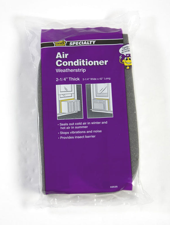 M-D Building Products Air Conditioner Weatherstrip – Open Cell – 2-1/4″ X 2-1/4″ X 42″ (2-1/4″ x 2-1/4″ x 42″)