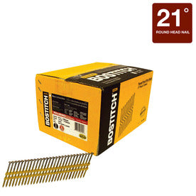 Bostitch 21° Plastic Collated Full Round Head Framing Nails 2-3/8 x .113