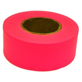 Glo Pink Flagging Tape, 150-Ft.