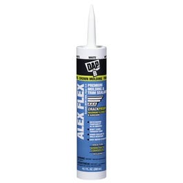 Alex Flex Molding & Trim Sealant, White, 10.1-oz.