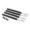 Bundle Boss Cable Tie Lock Clips, Black, 100-Pk.