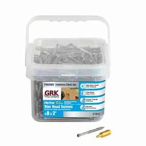 GRK Fasteners No. 8 x 2 in. L Star Trim Head Construction Screws