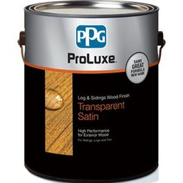 ProLuxe Log & Siding Wood Finish, Transparent Natural, 1-Gallon